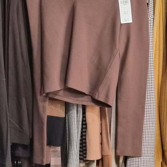 NWT Abercrombie & Fitch Brown Long Sleeve Top - Picture 5 of 8